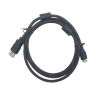 Кабель HDMI - Mini HDMI / V1.4 / 1.5 метра / Нейлоновый / Черный