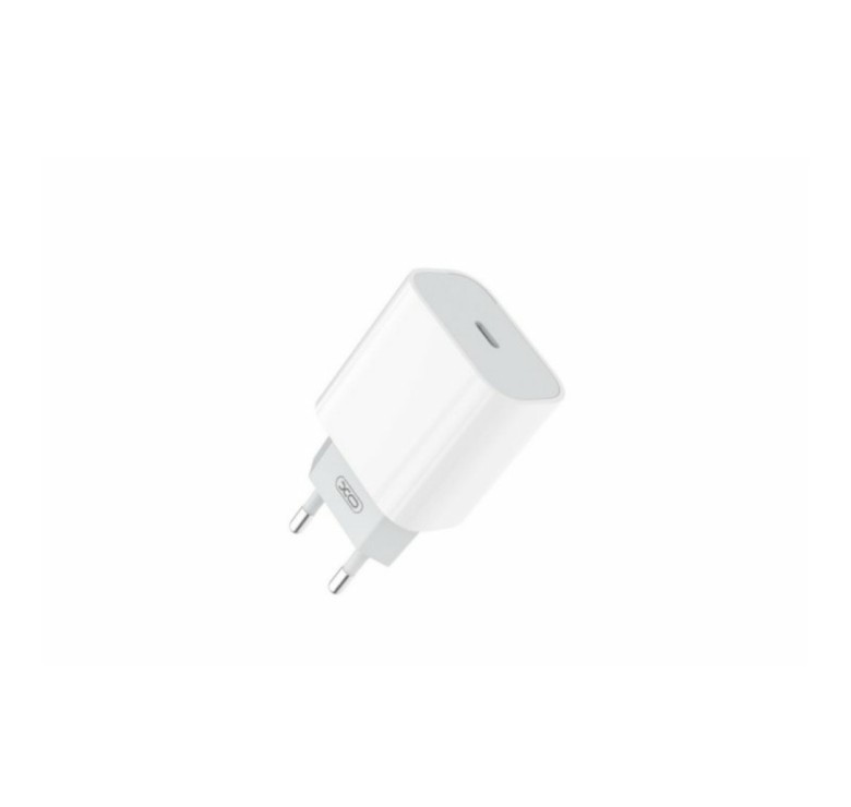 Блок питания XO-L77 / Быстрая зарядка Quick Charge 3.0 / 2.0 / Type-C PD20W / Белый