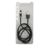 Магнитный кабель M3 Lightning - USB для Iphone / Круглый 360 Градусов / 100 см. / Черный