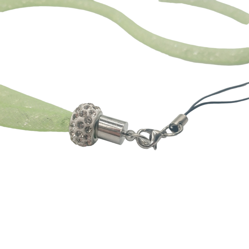 Шнурок на шею для телефона / Салатовый