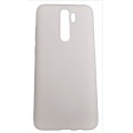 Силиконовая накладка (бампер) для смартфона Xiaomi Redmi Note 8 Pro / Силиконовый чехол / Белый