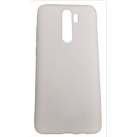 Силиконовая накладка (бампер) для смартфона Xiaomi Redmi Note 8  Pro / Силиконовый чехол / Белый