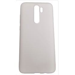 Силіконова накладка для смартфона Xiaomi Redmi Note 8 Pro / Силіконовий чохол / Білий