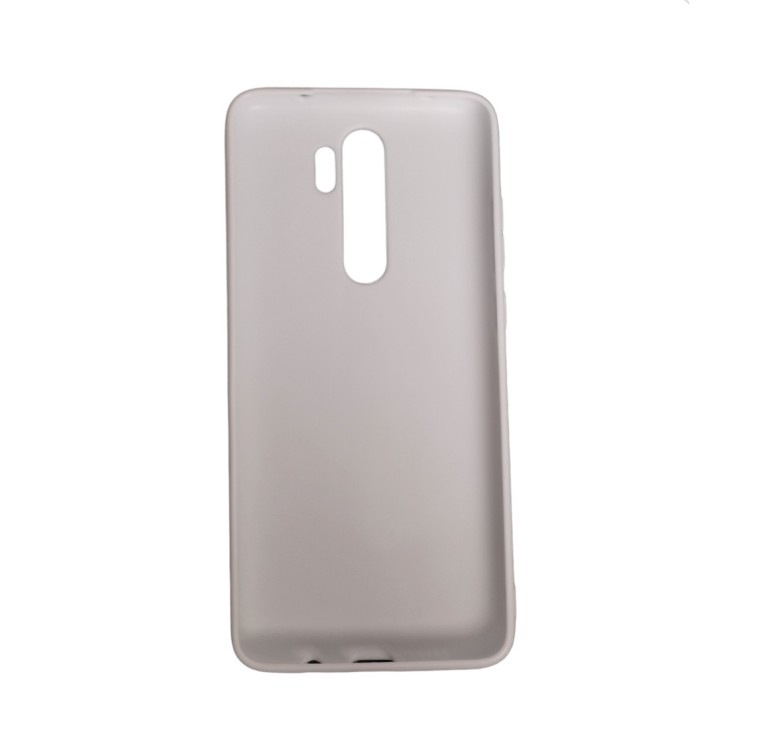 Силиконовая накладка (бампер) для смартфона Xiaomi Redmi Note 8 Pro / Силиконовый чехол / Белый