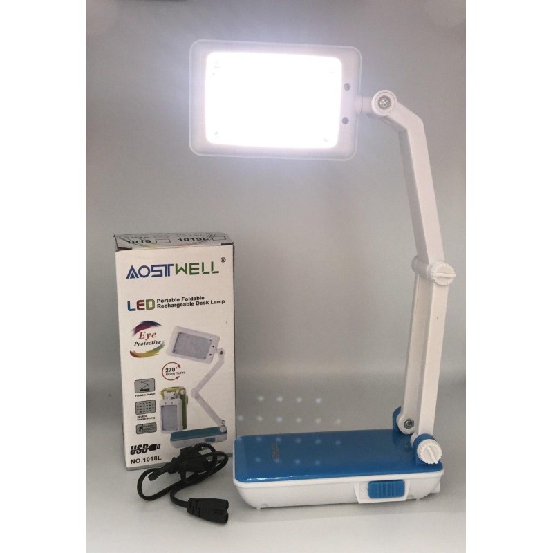 Настольная Led-лампа Lostwell №1018 L / Светодиодная фонарь-лампа / Синий