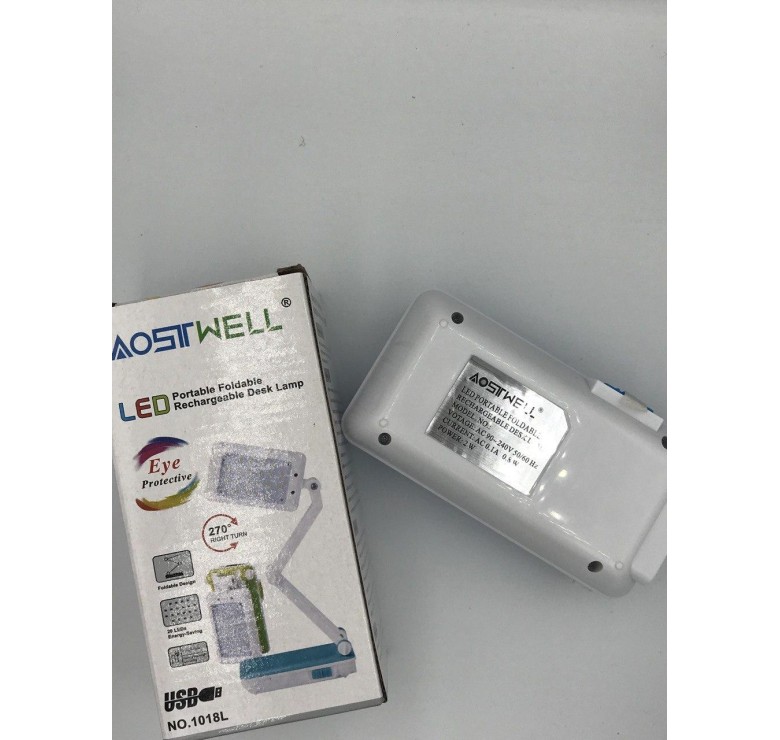 Настольная Led-лампа Lostwell №1018 L / Светодиодная фонарь-лампа / Синий