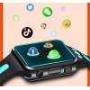 Часы смартфон на Android / GPS Wi-Fi 4G / 2 камеры / 1080 mAh / Черный