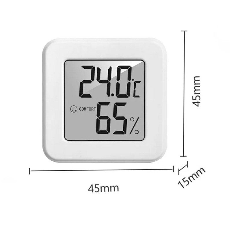 Термометр - гігрометр CX-1207 / Білий