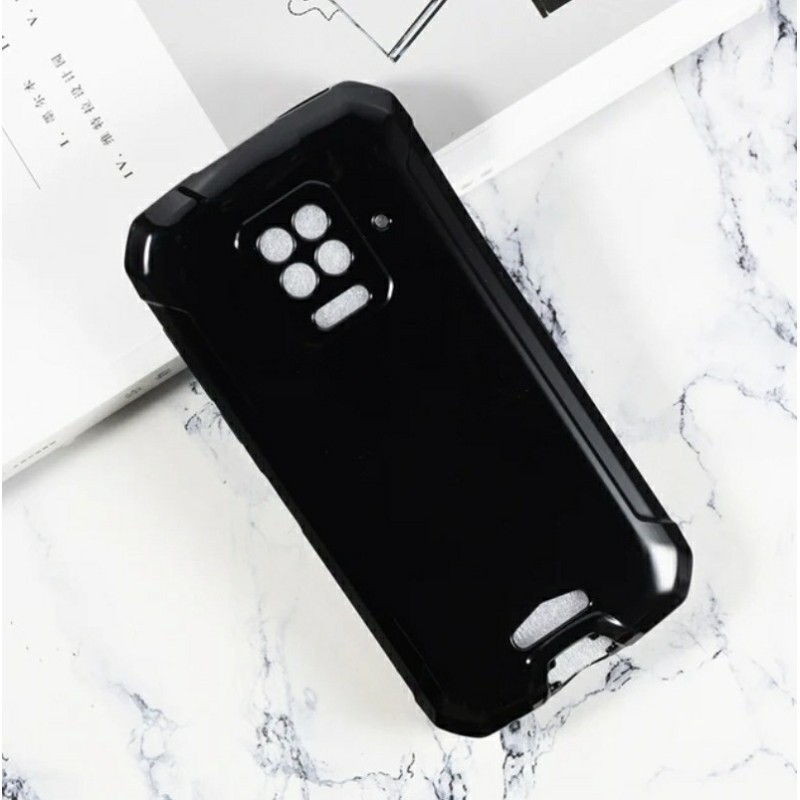 Силиконовый чехол (бампер) для смартфона Doogee S59 Pro / Черный