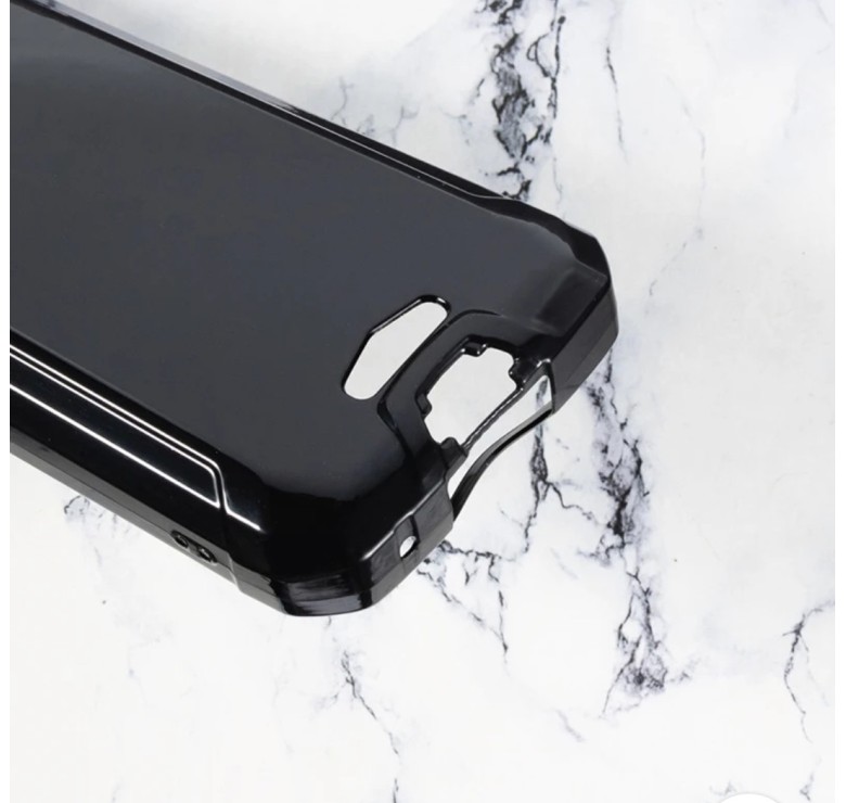 Силиконовый чехол (бампер) для смартфона Doogee S59 Pro / Черный