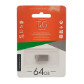 Флеш накопитель USB на 64 гб / скорость 2.0 "T&G" / Серебристый