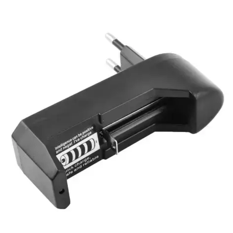 Зарядка для аккумулятора 18650 / Черная