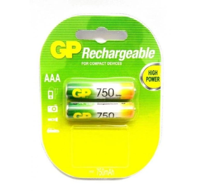 Аккумулятор GP Ni-MH AAA / 750 mAh