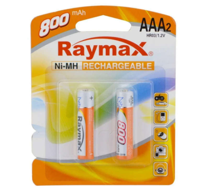 Аккумулятор Raymax Ni-MH AAA / 800 mAh