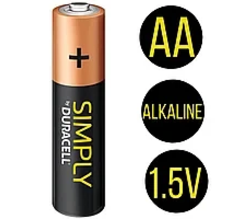 Батарейка Duracell Simply AA 1.5V (пальчик) 1 штука