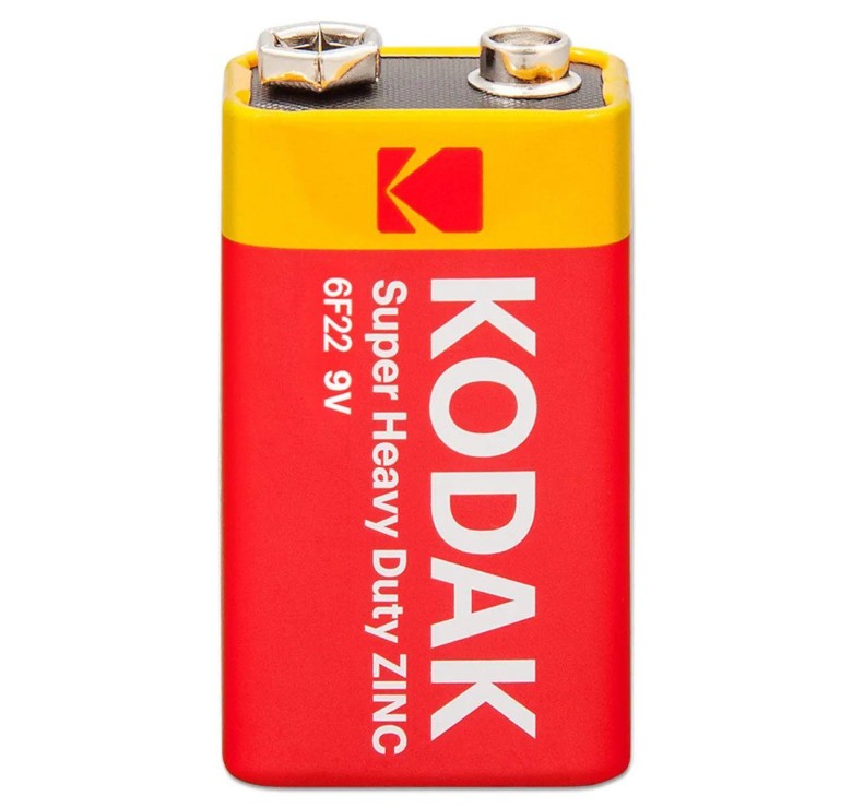 Батарейка Kodak 9v (6F22) / Крона /1 штука