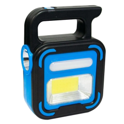 Кемпинговый фонарь с аккумулятором / JD-925 / Черно-Синий