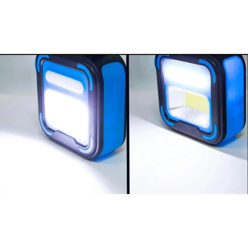 Кемпінговий ліхтар з акумулятором / JD-925 / Чорно-Синій