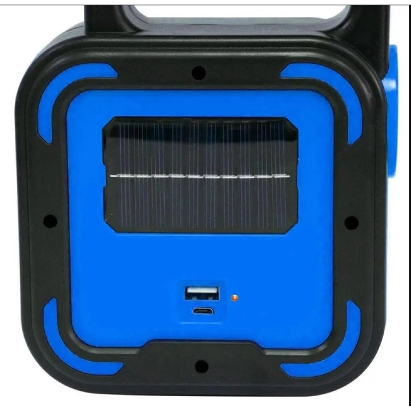 Кемпінговий ліхтар з акумулятором / JD-925 / Чорно-Синій