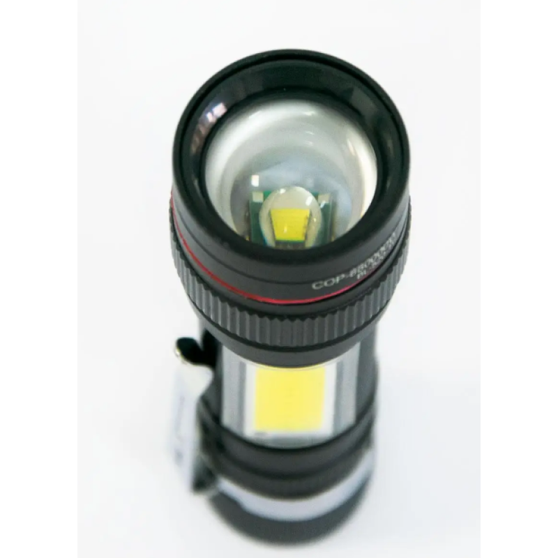 Ручний ліхтарик BL-520-T6 / mirco USB / Чорний