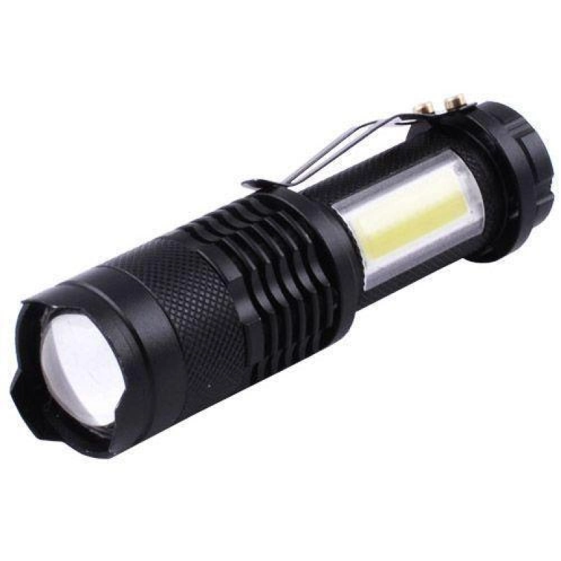 Світлодіодний ліхтарик BL-525 / mirco USB / Чорний