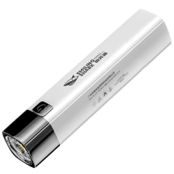 Ліхтарик ручний Smiling shark 617 світлодіодний 1W / microUSB / Білий