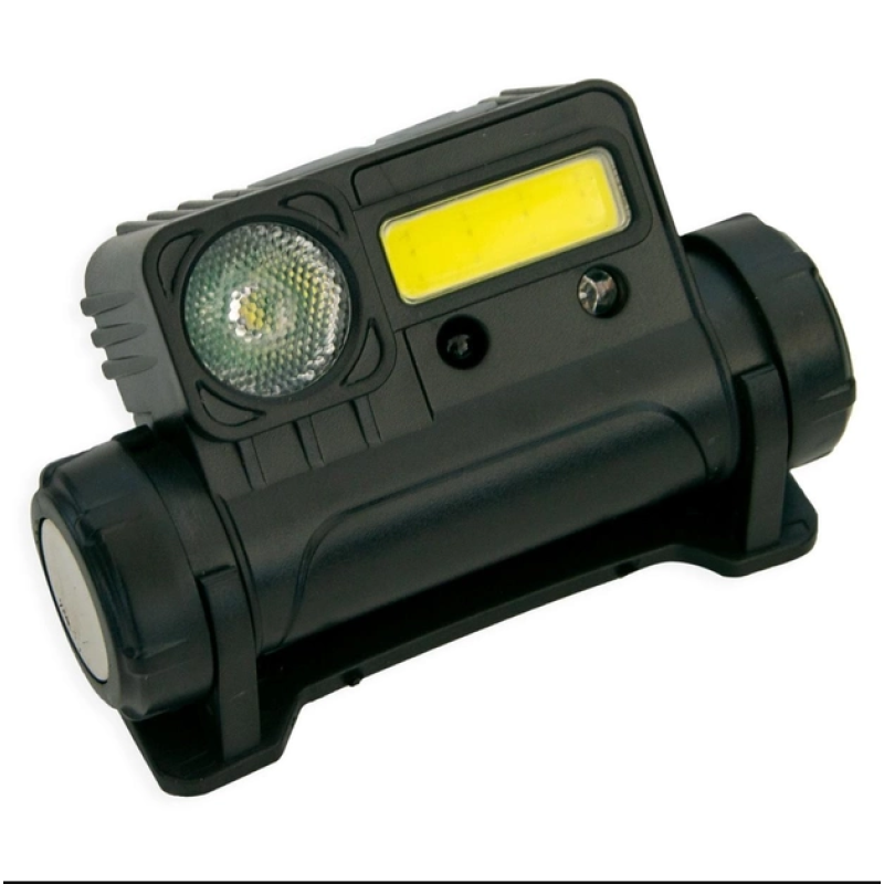 Налобный фонарь "Multifunctional Headlamp" XPE+COB / Type-C USB / Черный