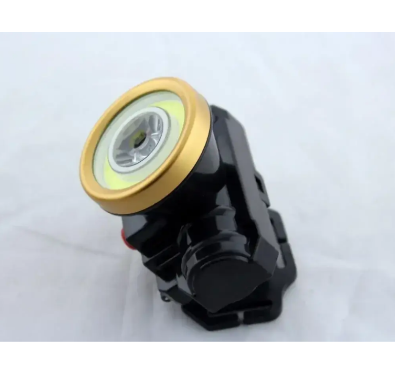 Акумуляторний ліхтарик налобний HeadLamp 0509-2 COB / Чорний