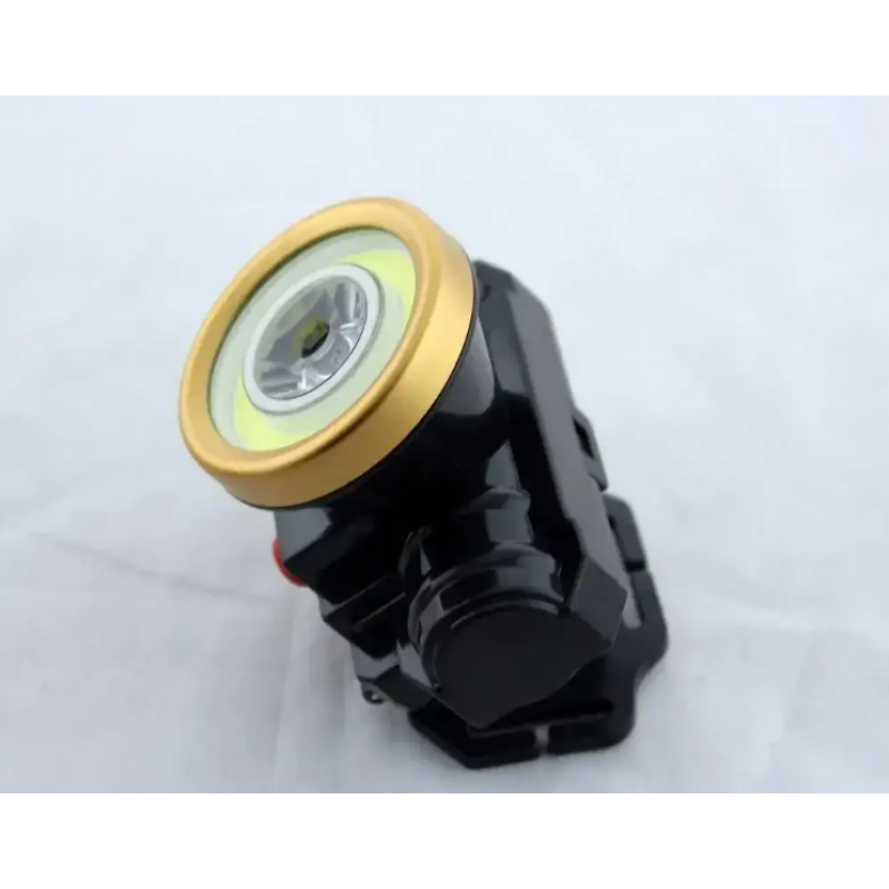 Аккумуляторный налобный фонарик HeadLamp 0509-2 COB / Черный