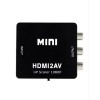 Конвертер Mini HDMI2AV / HD video Converter Up Scaler 1080 p / Черный