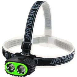 Ліхтарик налобний X-Balog BL-902 / 3*ААА / Чорний