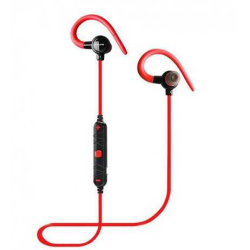 Беспроводные Bluetooth-наушники / AWEI A620BL / Вакуумные наушники / Красный