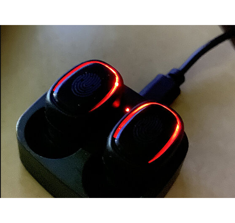 Бездротові TWS навушники T1 Bluetooth з кейсом / Чорний