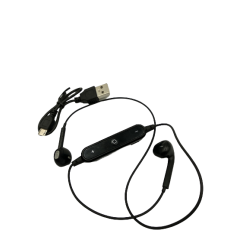 Бездротові навушники Bluetooth / Вакуумні навушники / Чорний