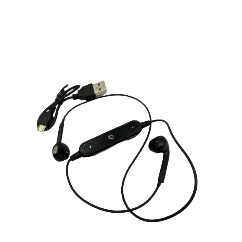 Беспроводные Bluetooth-наушники / Вакуумные наушники / Черный