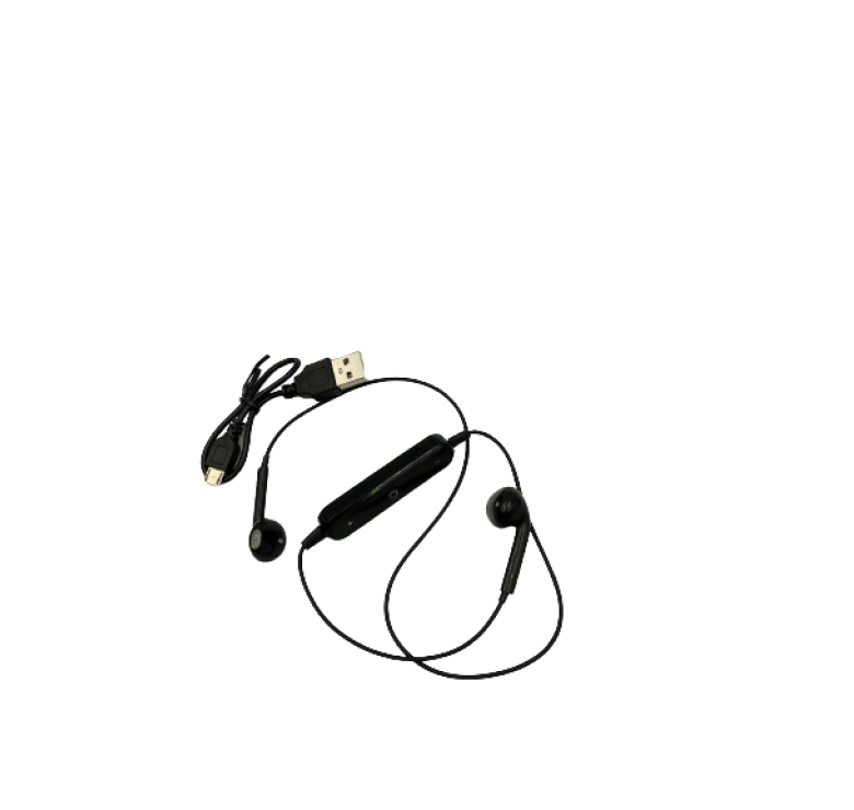 Беспроводные Bluetooth-наушники / Вакуумные наушники / Черный