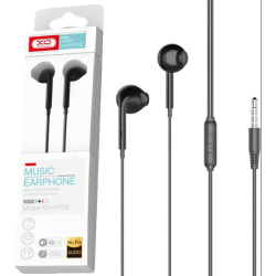 Навушники XO EP28 провідні вакуумні / Чорний