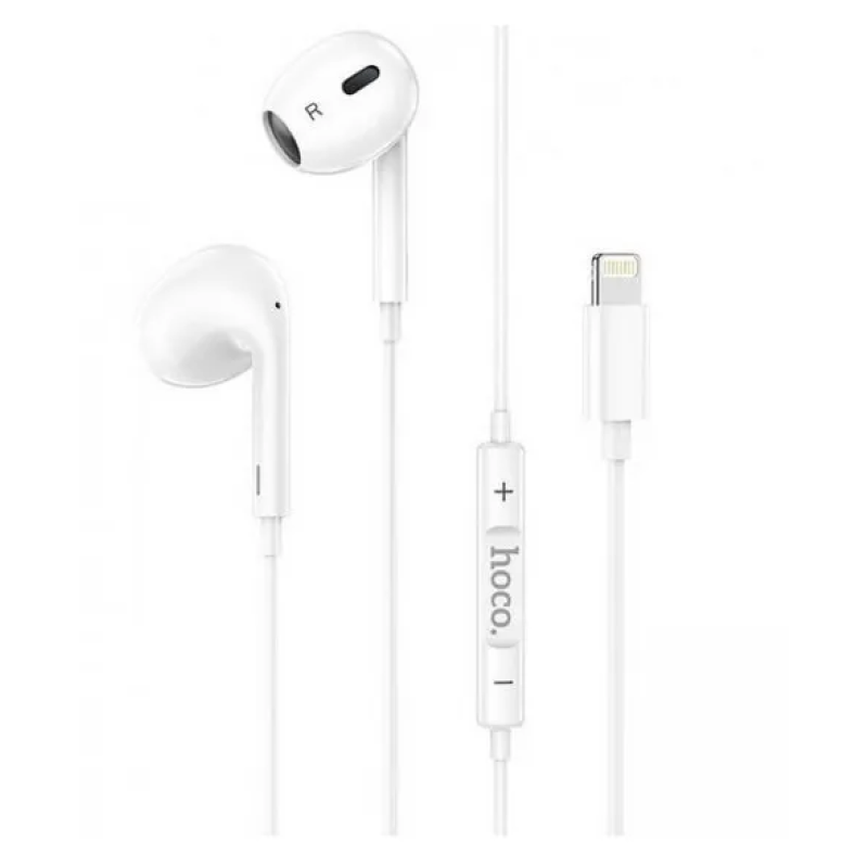Навушники Hoco M1 Max Lightning / iPhone / Білий