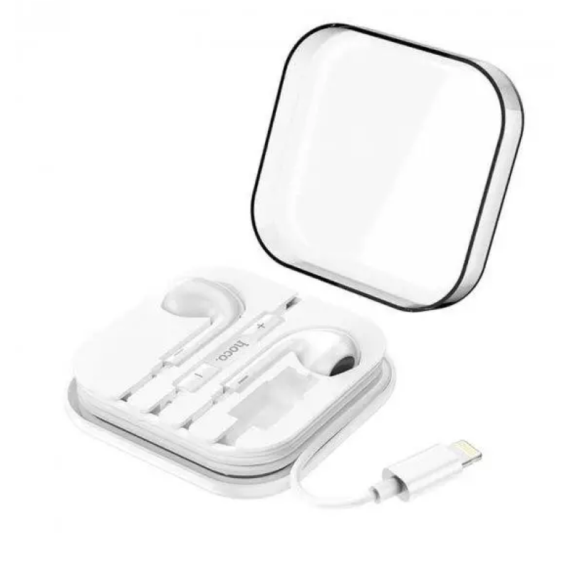 Навушники Hoco M1 Max Lightning / iPhone / Білий