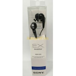 Навушники провідні вакуумні SONY MDR-505 / Чорний