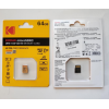 Карта памяти Kodak 64GB microSDXC UHS-I 10 Class / Черный
