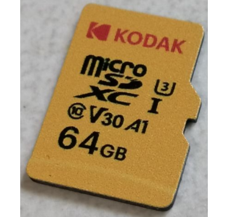 Карта памяти Kodak 64GB microSDXC UHS-I 10 Class / Черный