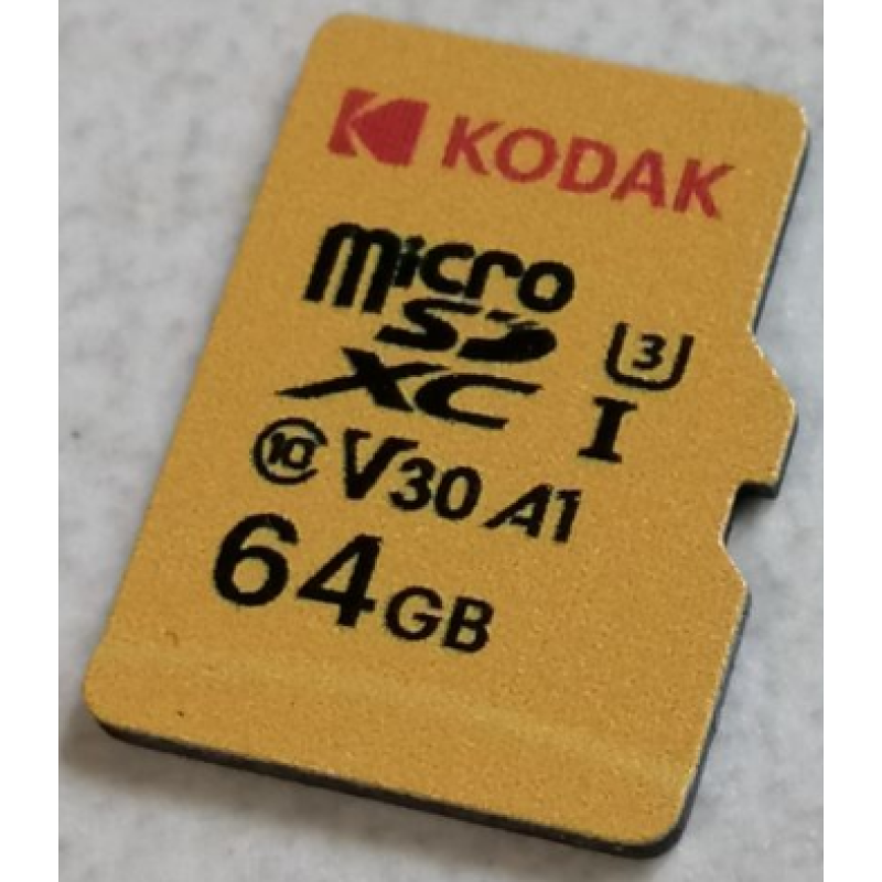 Карта памяти Kodak 64GB microSDXC UHS-I 10 Class / Черный
