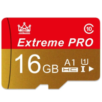 Карта пам'яті Memory Card Extreme Pro 16Gb micro SDHC Class 10 / UHS I / Червоний