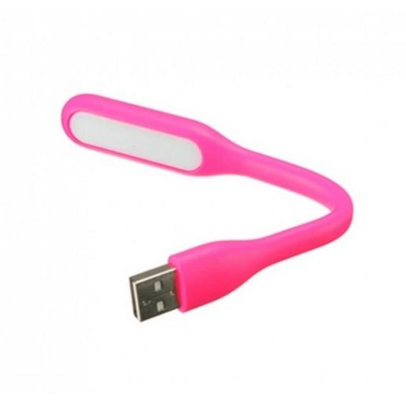 USB ліхтарик / USB лампа / Лампа для ноутбука 1.2 Вт / Рожевий