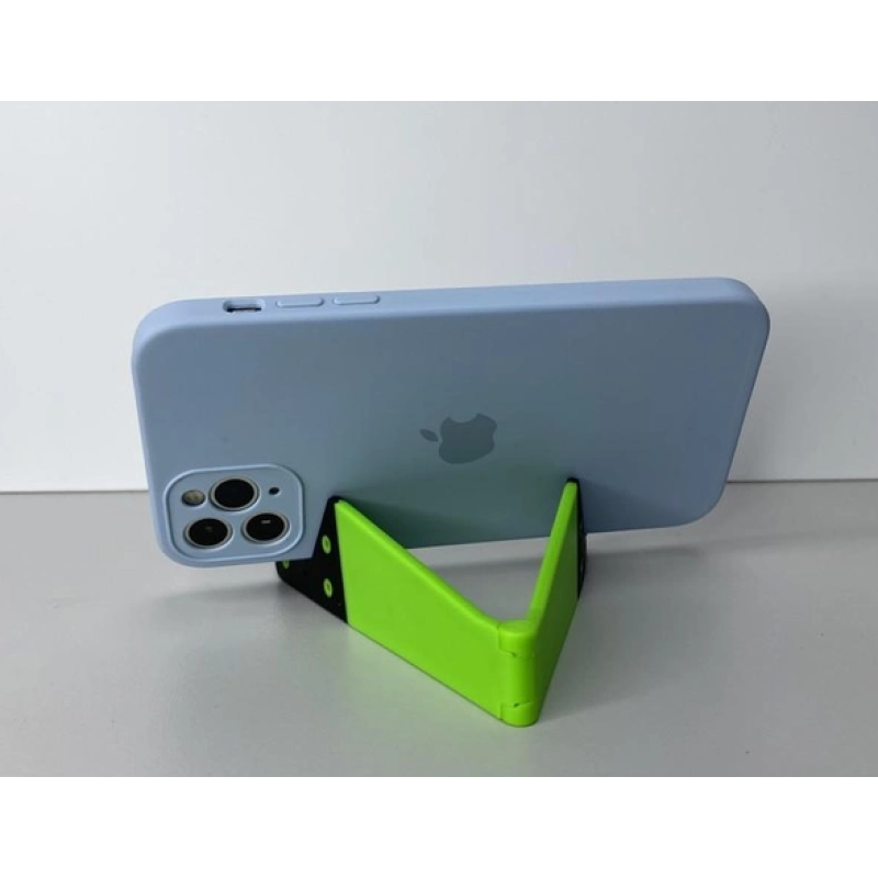 Держатель для телефона 7009 / Сложная подставка / Салатовый