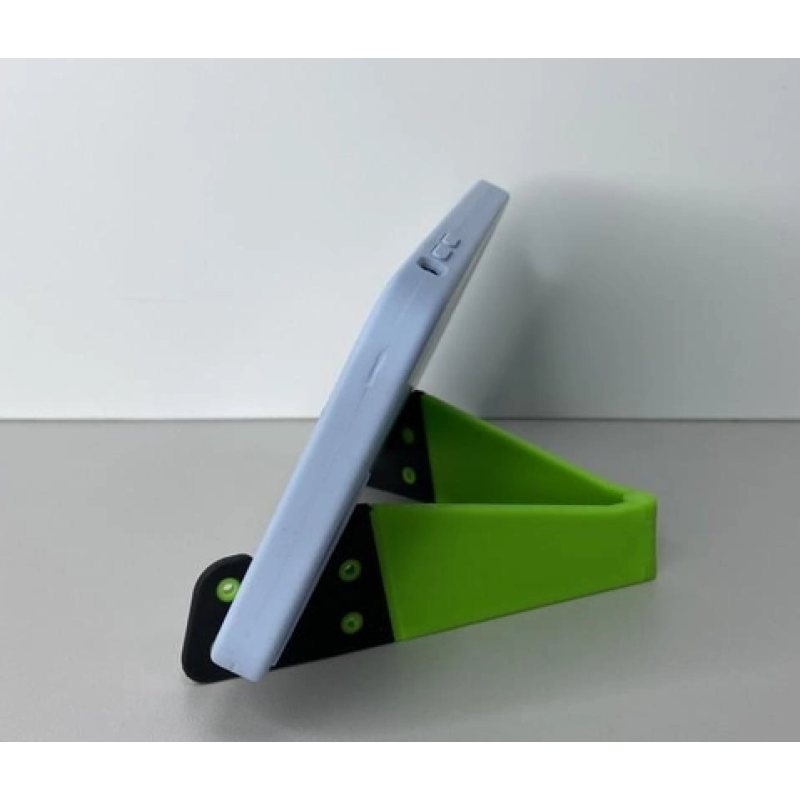 Держатель для телефона 7009 / Сложная подставка / Салатовый