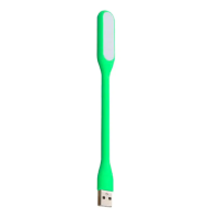 USB ліхтарик / USB лампа / Лампа для ноутбука 1.2 Вт / Салатовий