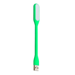 USB ліхтарик / USB лампа / Лампа для ноутбука 1.2 Вт / Салатовий