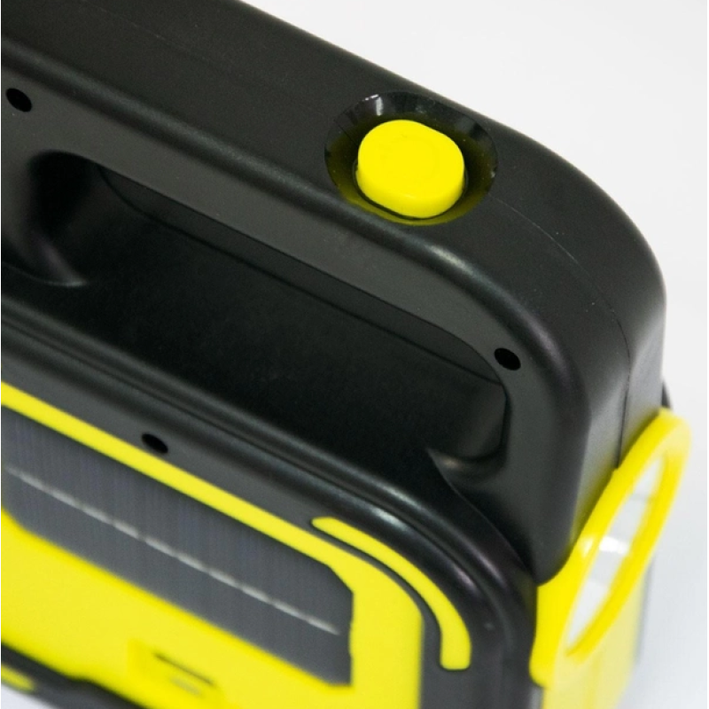 Кемпинговый фонарь с аккумулятором / JD-925 / Желто-Черный